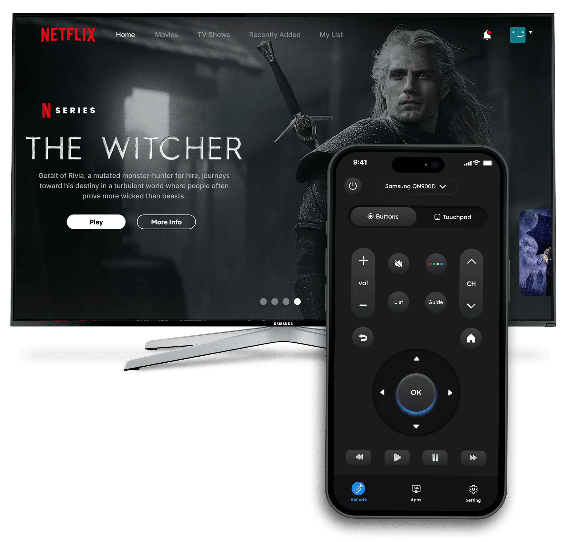 Samsung Smart TV Remote